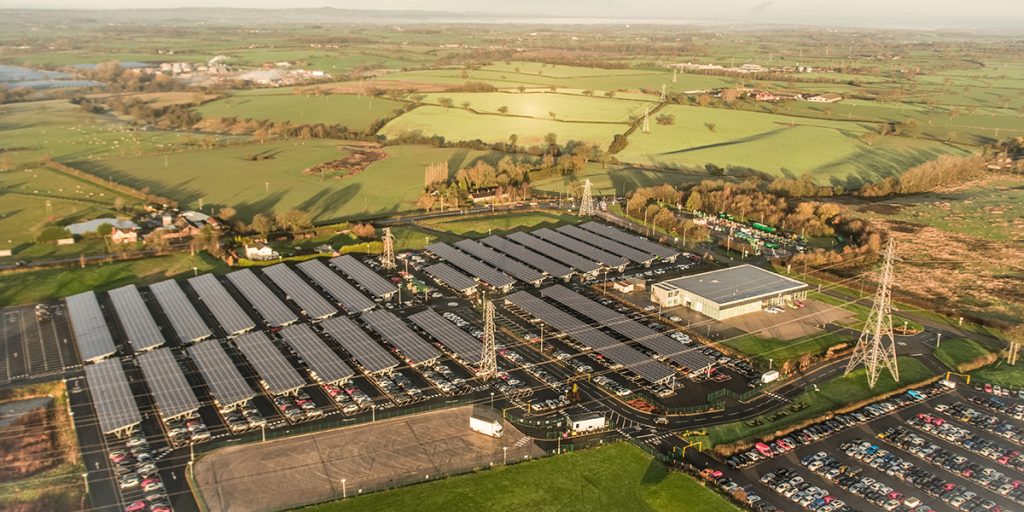 UK’s largest solar carport from FlexiSolar now fully installed at Bentley Motors headquarters